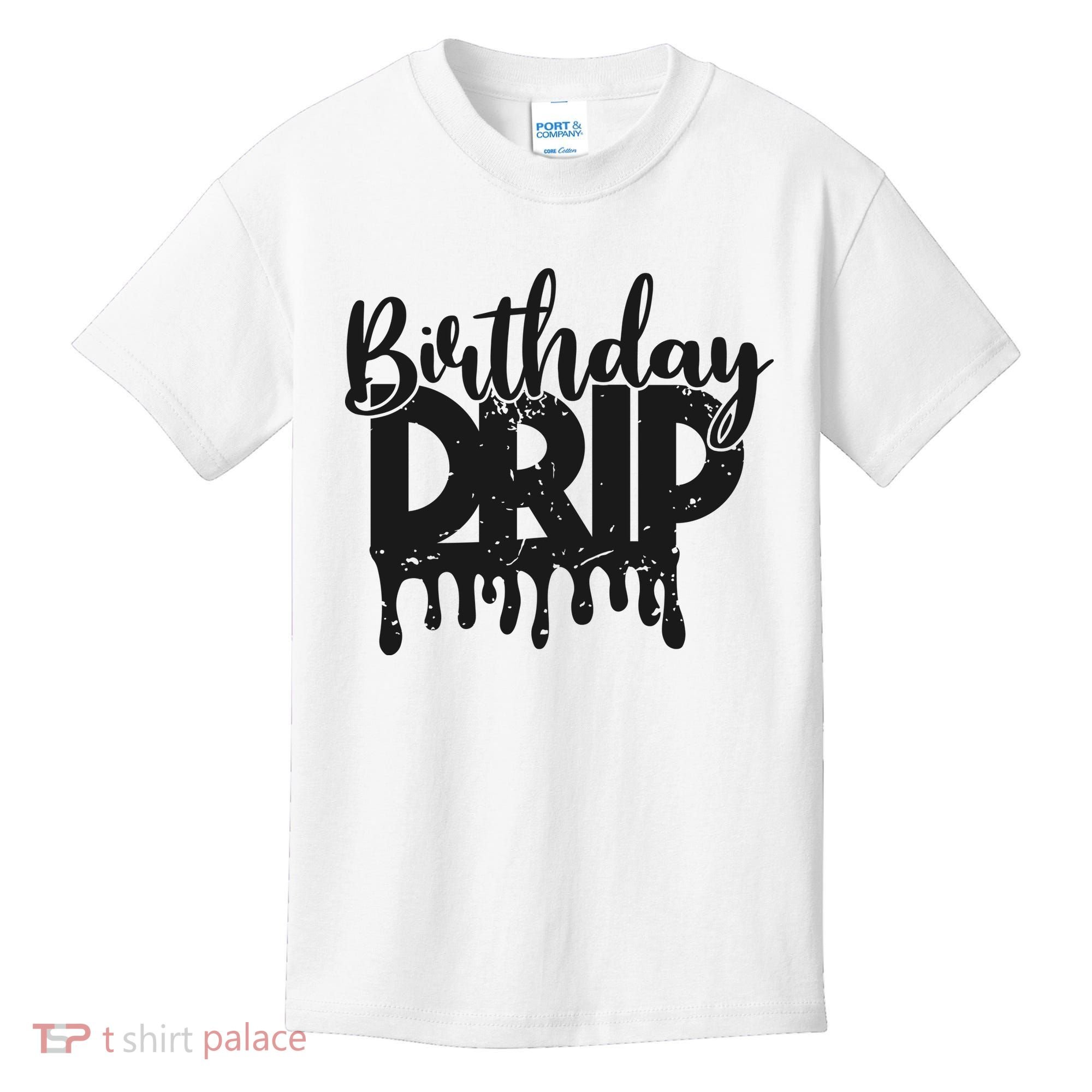 This Is My Birthday Drip Kids T-Shirt