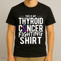 This Is My Thyroid Cancer T-Shirt thumb 3