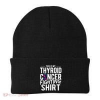 This Is My Thyroid Cancer Beanie thumb 0