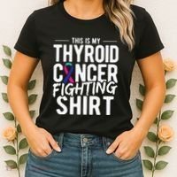 This Is My Thyroid Cancer Women's T-Shirt thumb 2