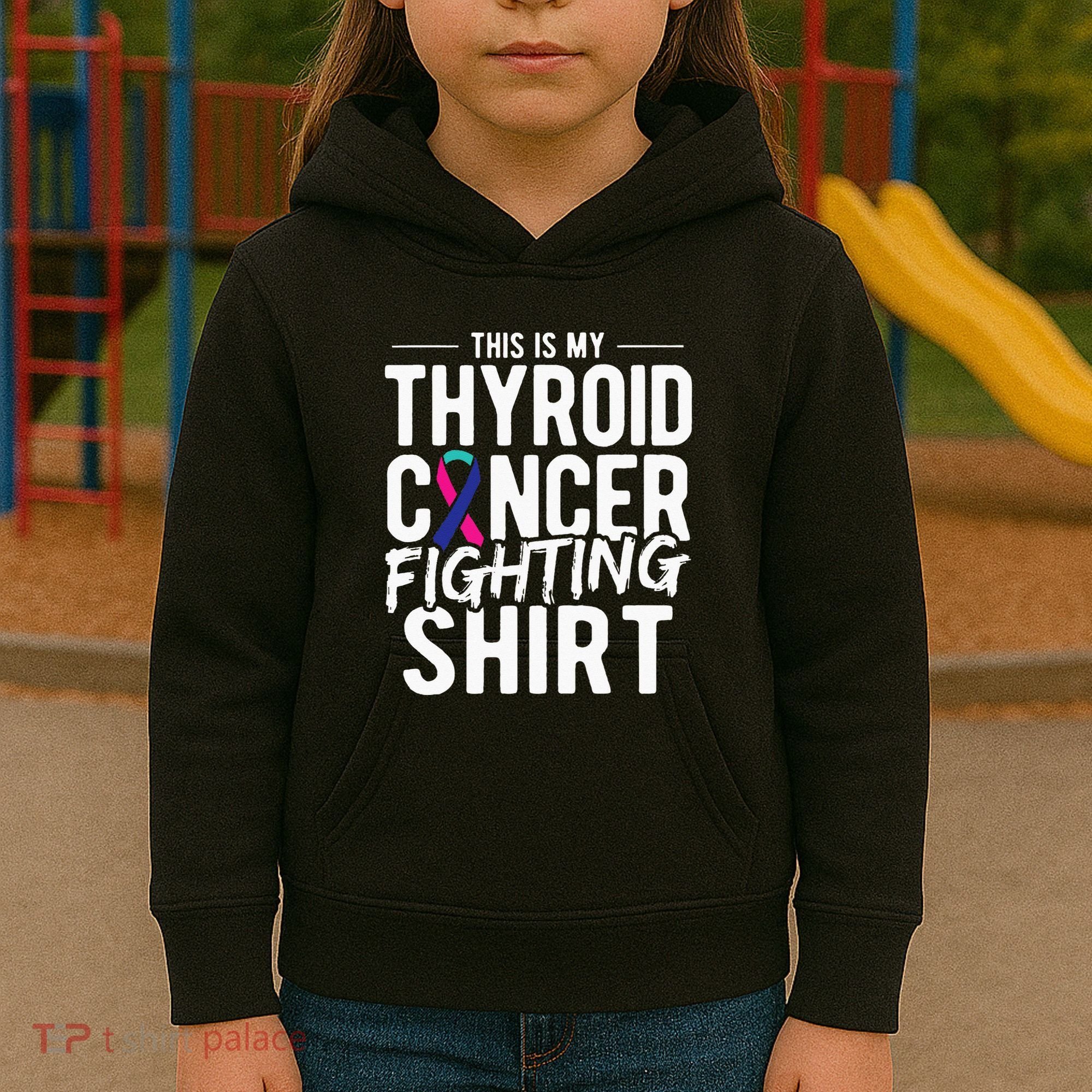This Is My Thyroid Cancer Kids Hoodie