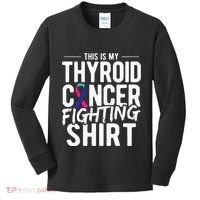 This Is My Thyroid Cancer Kids Long Sleeve Shirt thumb 0
