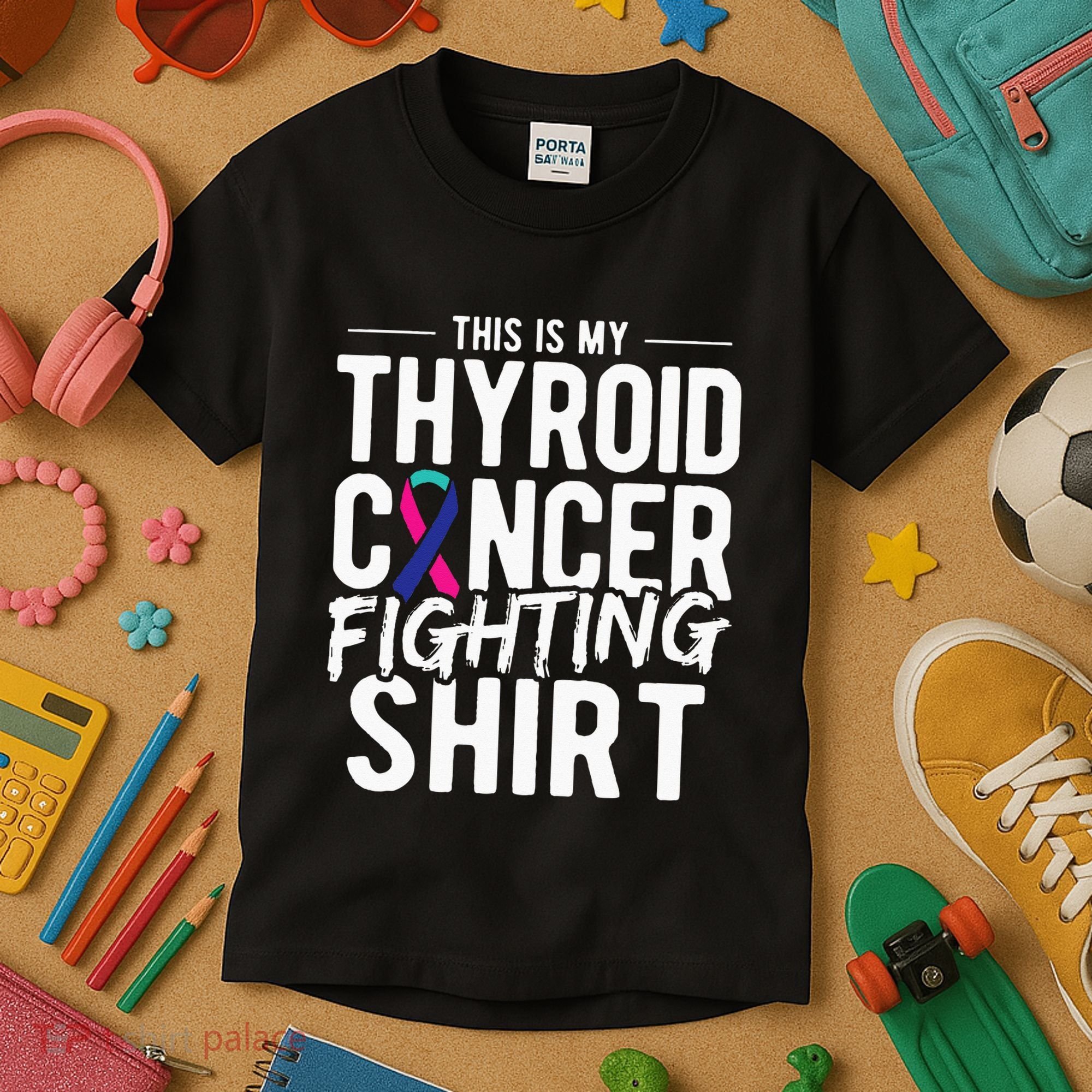 This Is My Thyroid Cancer Kids T-Shirt
