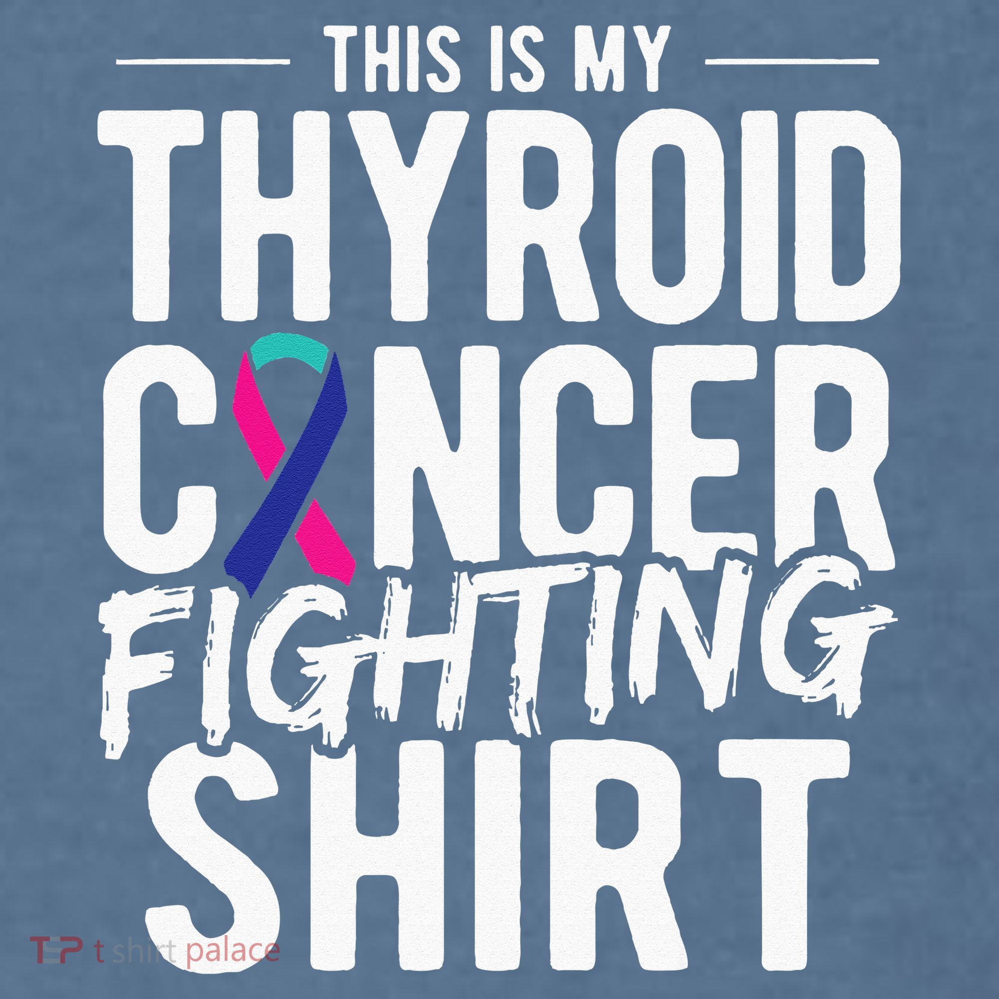 This Is My Thyroid Cancer Comfort Colors Garment-Dyed Hooded Sweatshirt