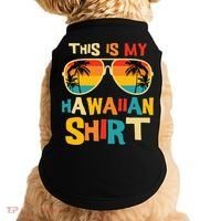 This Is My Hawaiian Tropical Luau Costume Party Hawaii Doggie Tank thumb 0