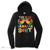 This Is My Hawaiian Tropical Luau Costume Party Hawaii Women's Hoodie thumb 0