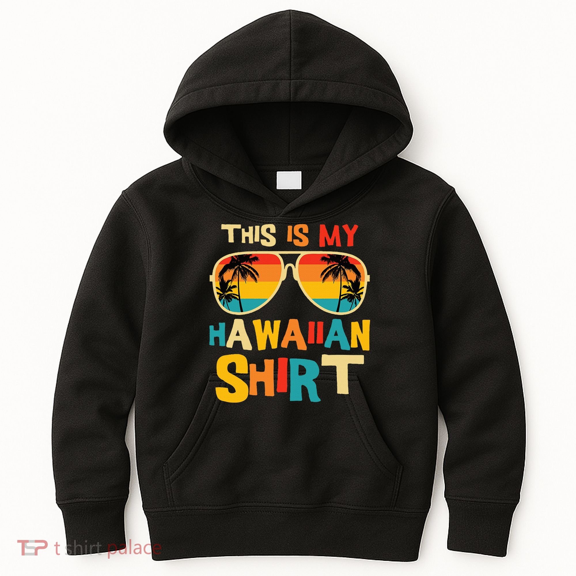 This Is My Hawaiian Tropical Luau Costume Party Hawaii Kids Hoodie