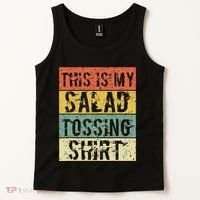 This Is My Salad Tossing Salad Tosser Joke Meme Humorous Tank Top thumb 2