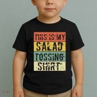 This Is My Salad Tossing Salad Tosser Joke Meme Humorous Toddler T-Shirt thumb 2