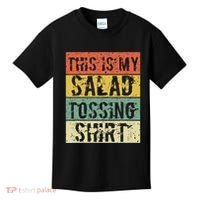 This Is My Salad Tossing Salad Tosser Joke Meme Humorous Kids T-Shirt thumb 0