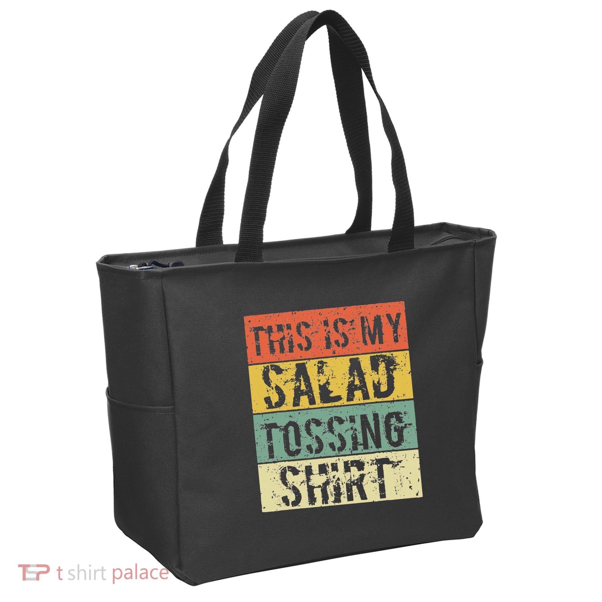 This Is My Salad Tossing Salad Tosser Joke Meme Humorous Tote Bag