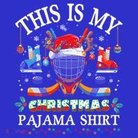 This Is My Christmas Pajama For Hockey Lover Cool Gift Coaster thumb 2