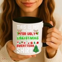 This Is My It's Too Hot For Ugly Christmas Sweaters Shirt Coffee Mug thumb 3