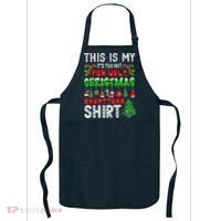 This Is My It's Too Hot For Ugly Christmas Sweaters Shirt Apron thumb 0