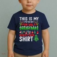 This Is My It's Too Hot For Ugly Christmas Sweaters Shirt Toddler T-Shirt thumb 2