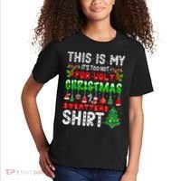 This Is My It's Too Hot For Ugly Christmas Sweaters Shirt Kids T-Shirt thumb 2