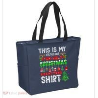 This Is My It's Too Hot For Ugly Christmas Sweaters Shirt Tote Bag thumb 2