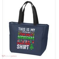 This Is My It's Too Hot For Ugly Christmas Sweaters Shirt Tote Bag thumb 3