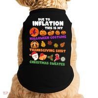 This Is My Halloween Costume Thanksgiving And Christmas Sweater Doggie Tank thumb 0