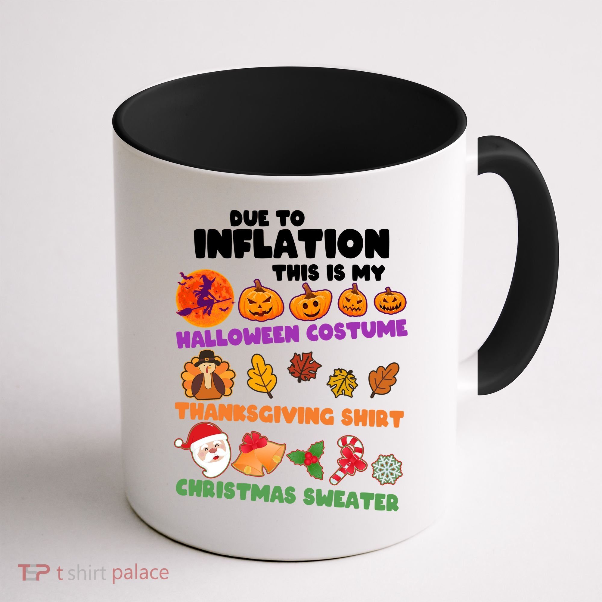 This Is My Halloween Costume Thanksgiving And Christmas Sweater Coffee Mug