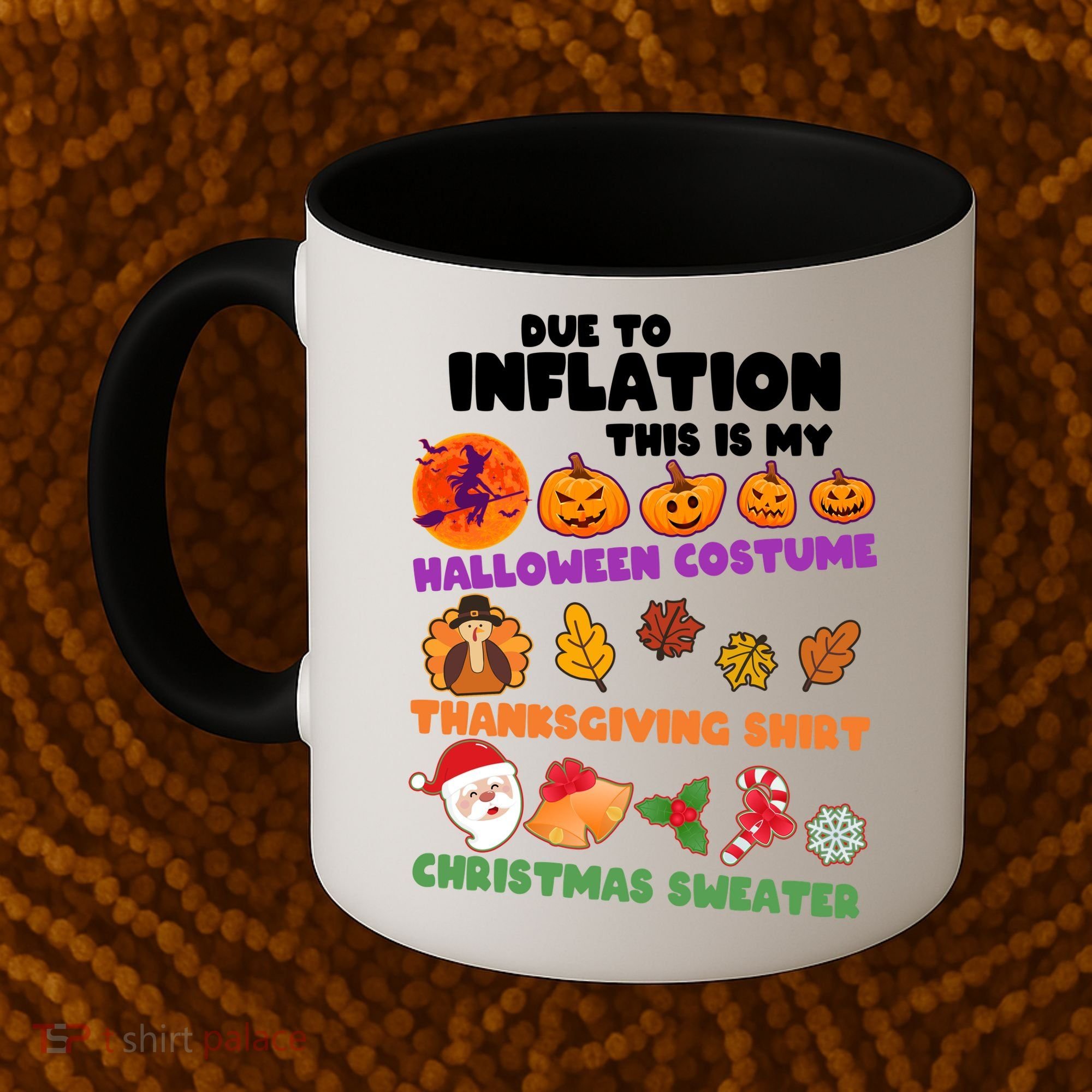 This Is My Halloween Costume Thanksgiving And Christmas Sweater Coffee Mug