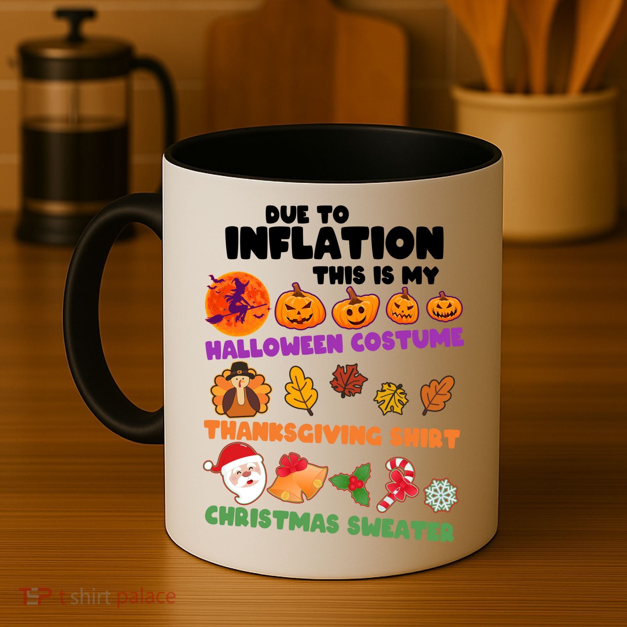 This Is My Halloween Costume Thanksgiving And Christmas Sweater Coffee Mug