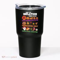 This Is My Halloween Costume Thanksgiving And Christmas Sweater Tumbler thumb 0