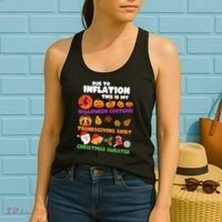 This Is My Halloween Costume Thanksgiving And Christmas Sweater Women's Tank Top thumb 2
