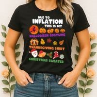 This Is My Halloween Costume Thanksgiving And Christmas Sweater Women's T-Shirt thumb 2