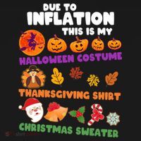 This Is My Halloween Costume Thanksgiving And Christmas Sweater Kids Sweatshirt thumb 2