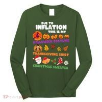 This Is My Halloween Costume Thanksgiving And Christmas Sweater Long Sleeve Shirt thumb 0