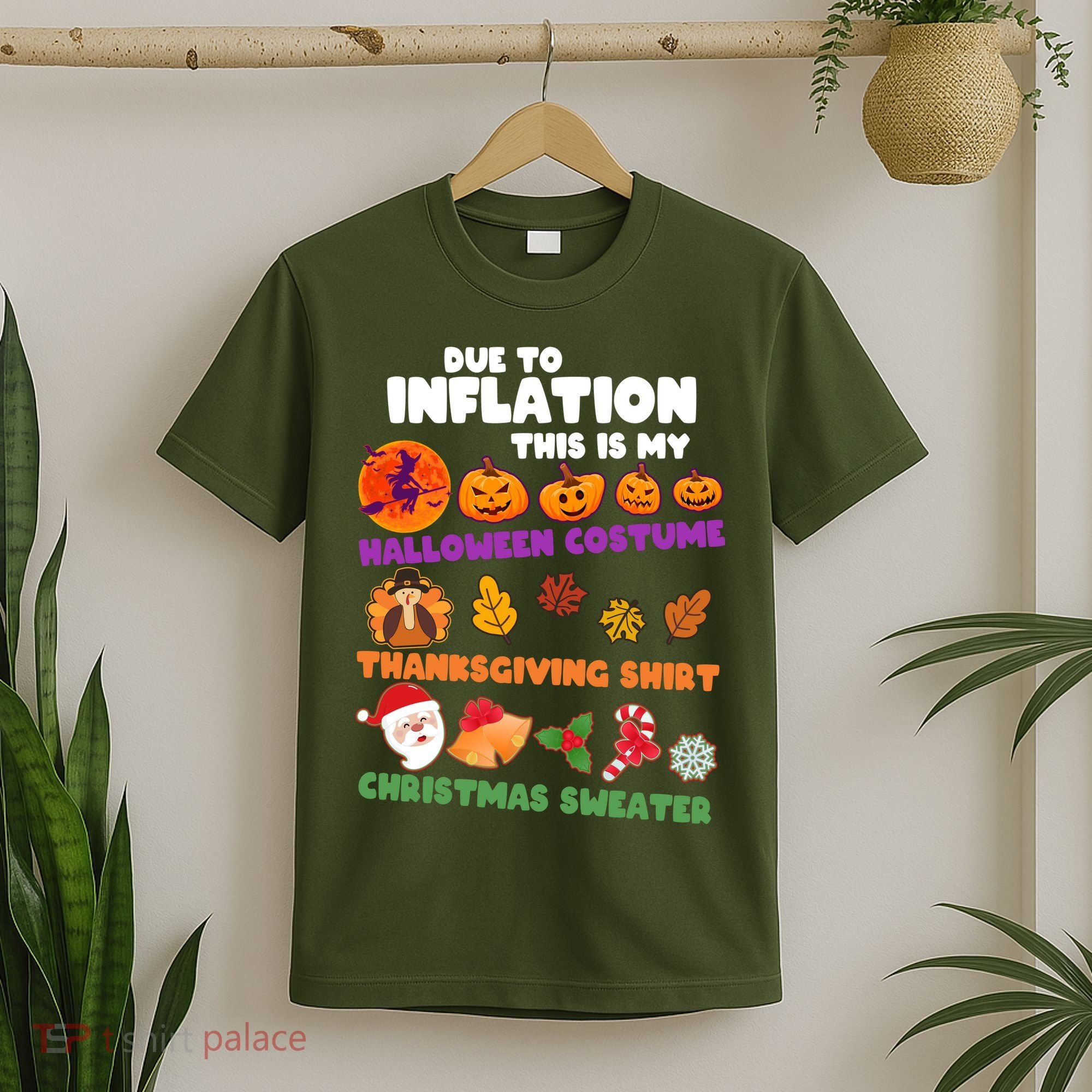 This Is My Halloween Costume Thanksgiving And Christmas Sweater T-Shirt