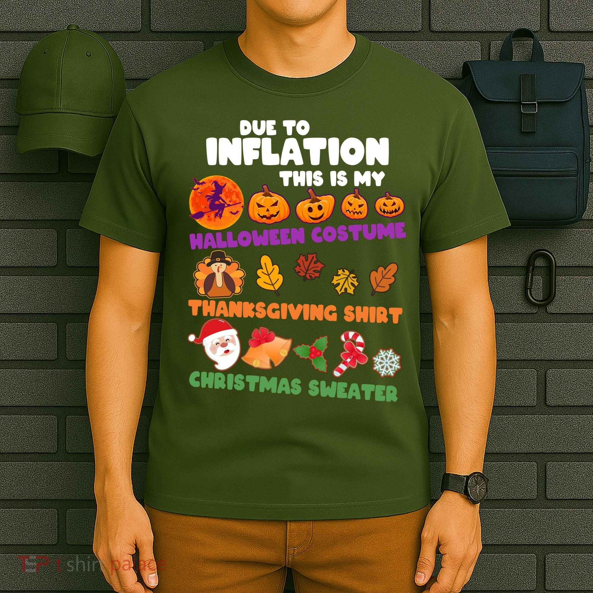 This Is My Halloween Costume Thanksgiving And Christmas Sweater T-Shirt