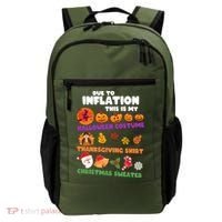 This Is My Halloween Costume Thanksgiving And Christmas Sweater Backpack thumb 0