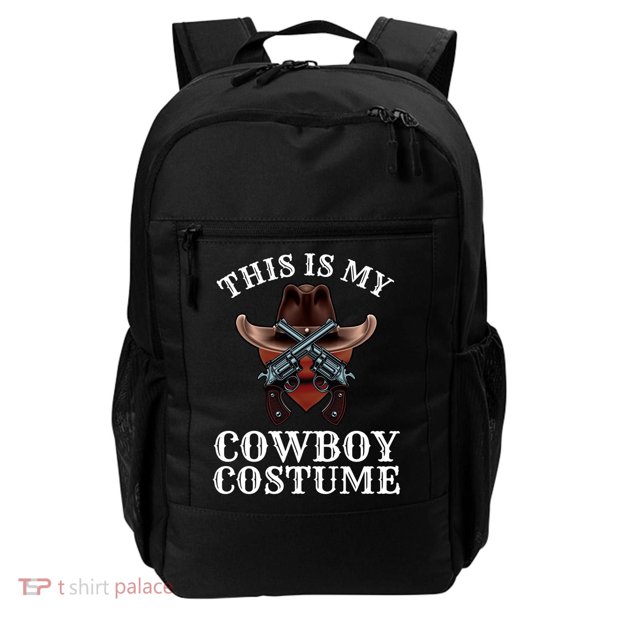 This Is My Cowboy Costume Funny Western Lazy Costume Gift Backpack