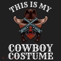 This Is My Cowboy Costume Funny Western Lazy Costume Gift Beanie thumb 2