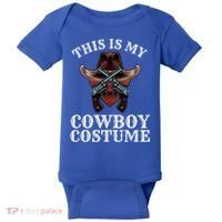 This Is My Cowboy Costume Funny Western Lazy Costume Gift Baby Bodysuit thumb 0
