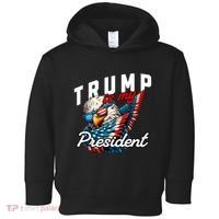 Trump Is My President Toddler Hoodie thumb 0