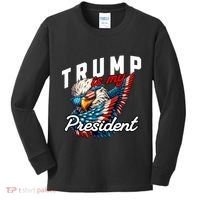 Trump Is My President Kids Long Sleeve Shirt thumb 0