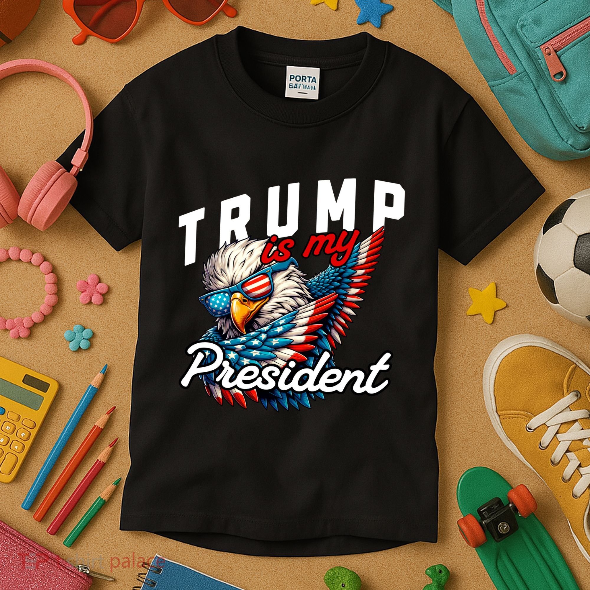 Trump Is My President Kids T-Shirt