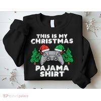 This Is My Christmas Pajama Shirts Video Games Boy Xmas Sweatshirt thumb 2
