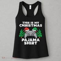 This Is My Christmas Pajama Shirts Video Games Boy Xmas Women's Tank Top thumb 3
