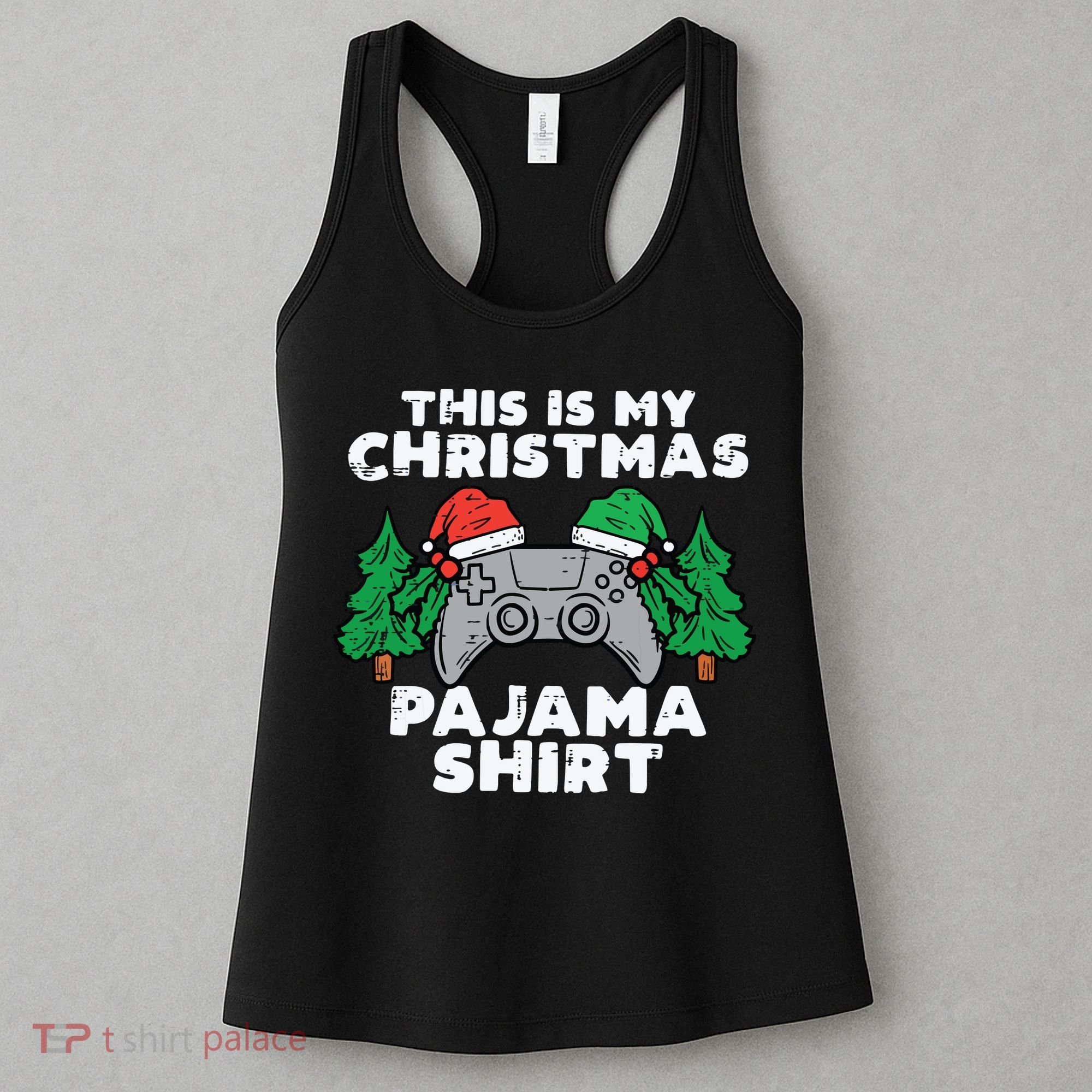 This Is My Christmas Pajama Shirts Video Games Boy Xmas Women's Tank Top