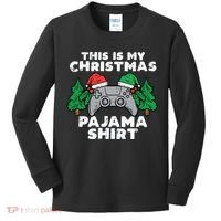 This Is My Christmas Pajama Shirts Video Games Boy Xmas Kids Long Sleeve Shirt thumb 0