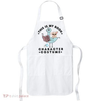 This Is My Book Character Costume Pigeon Reading Apron