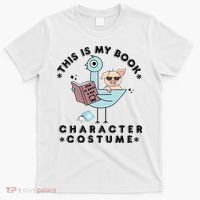 This Is My Book Character Costume Pigeon Reading T-Shirt thumb 0
