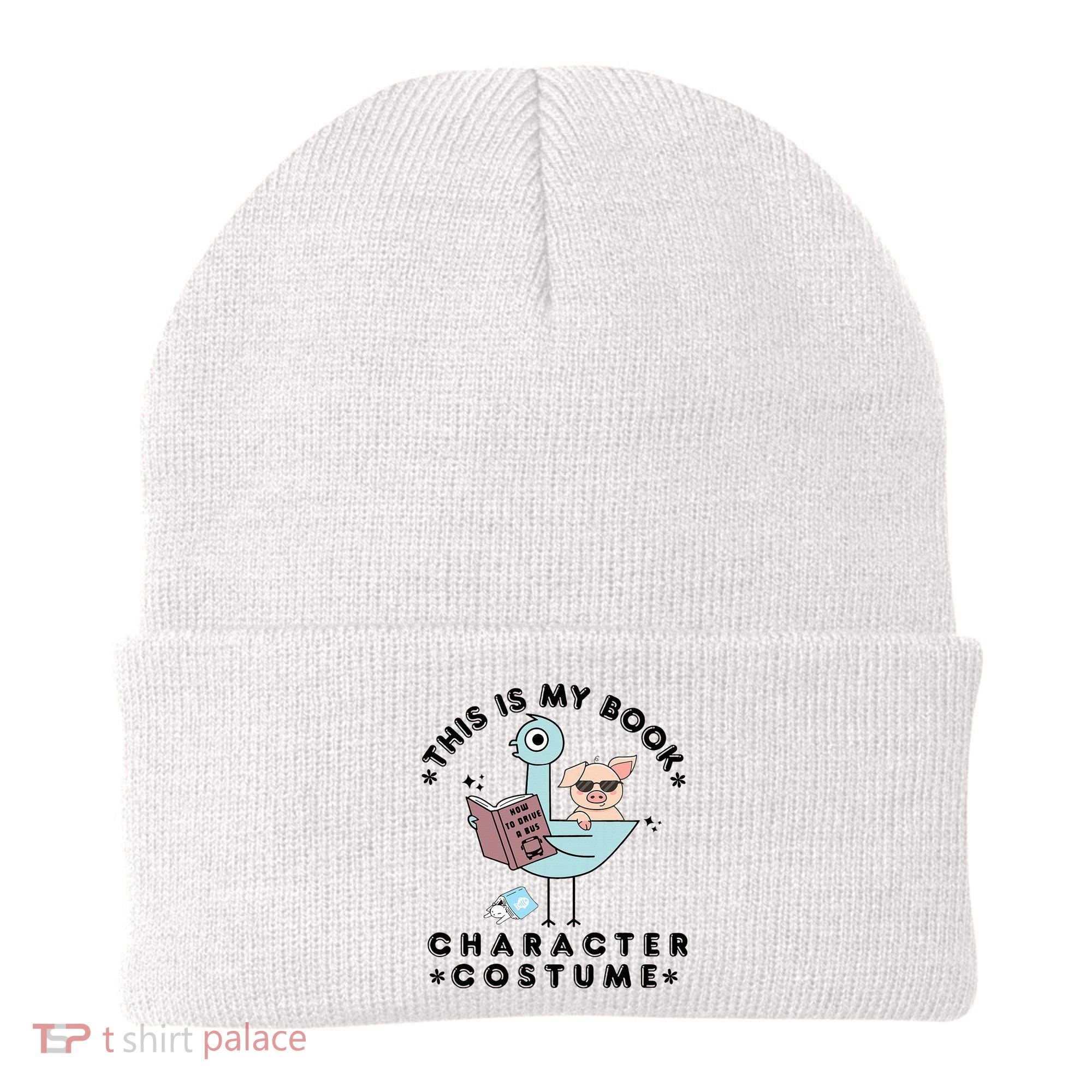 This Is My Book Character Costume Pigeon Reading Beanie