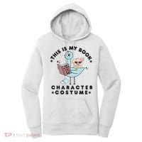 This Is My Book Character Costume Pigeon Reading Women's Hoodie thumb 0