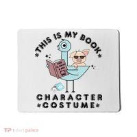 This Is My Book Character Costume Pigeon Reading Mousepad thumb 0
