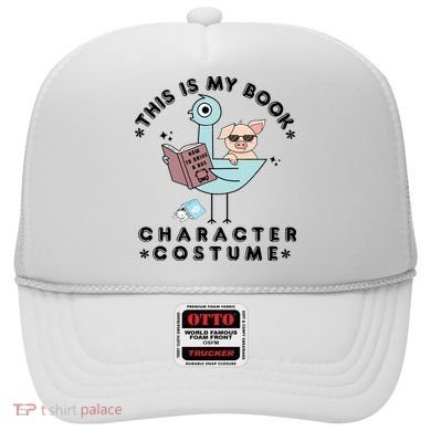This Is My Book Character Costume Pigeon Reading Hat